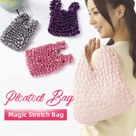 Magic Stretch Bag Pleated Bag