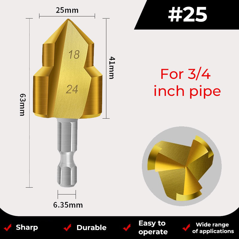 Drills for Restoring PVC Fittings