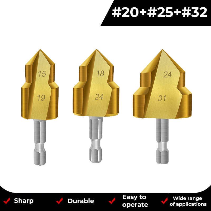 Drills for Restoring PVC Fittings