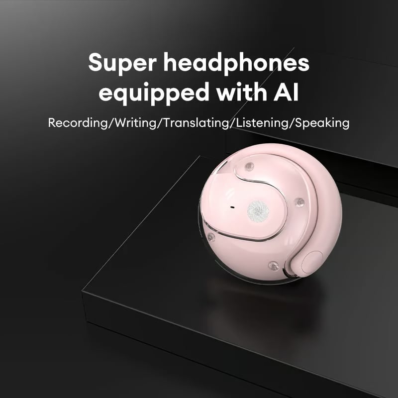 AI Translation Wireless OWS Bluetooth5.4 Earphones (Fit iOS & Android)